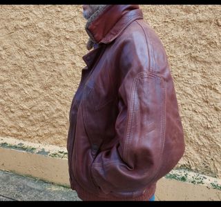 cazadora de cuero original
