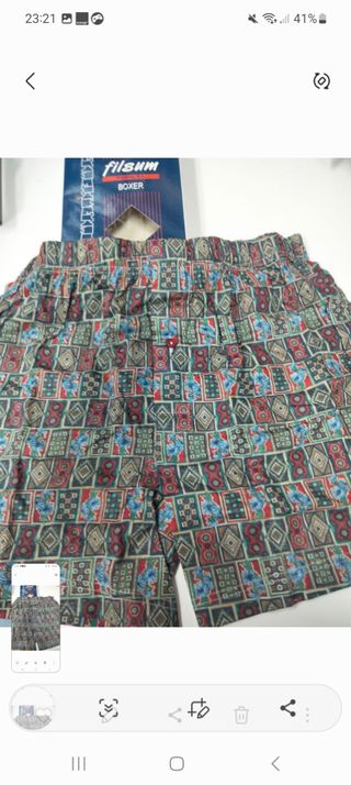 calzoncillo pierna algodón 