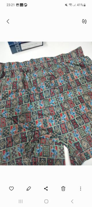 calzoncillo pierna algodón 