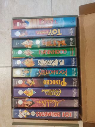 cintas VHS Disney