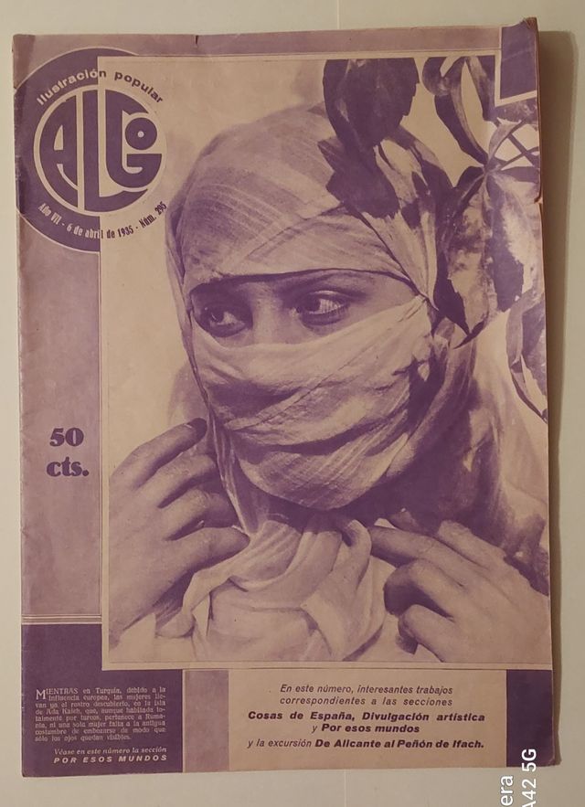 Revista "Algo. Ilustracion popular", 1935