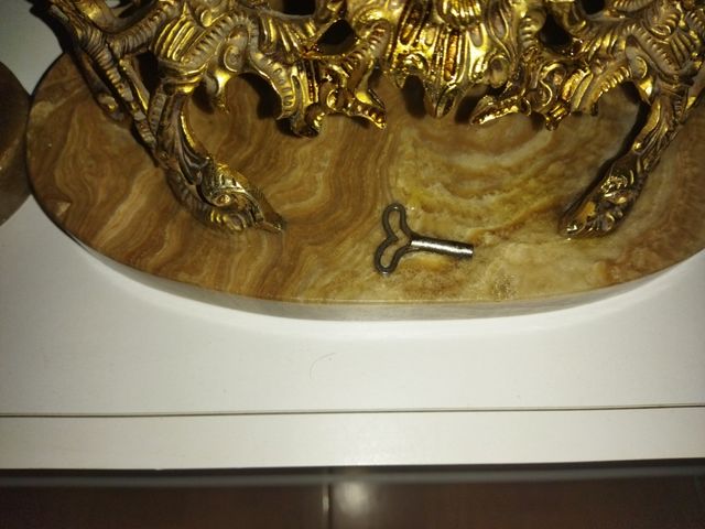 antiguo juego de..bronce