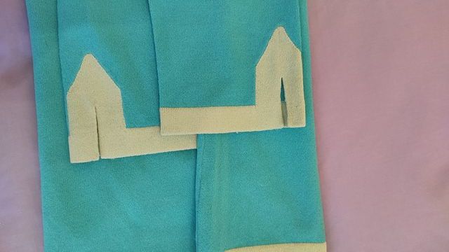 Conjunto de chaqueta y top de punto de mujer