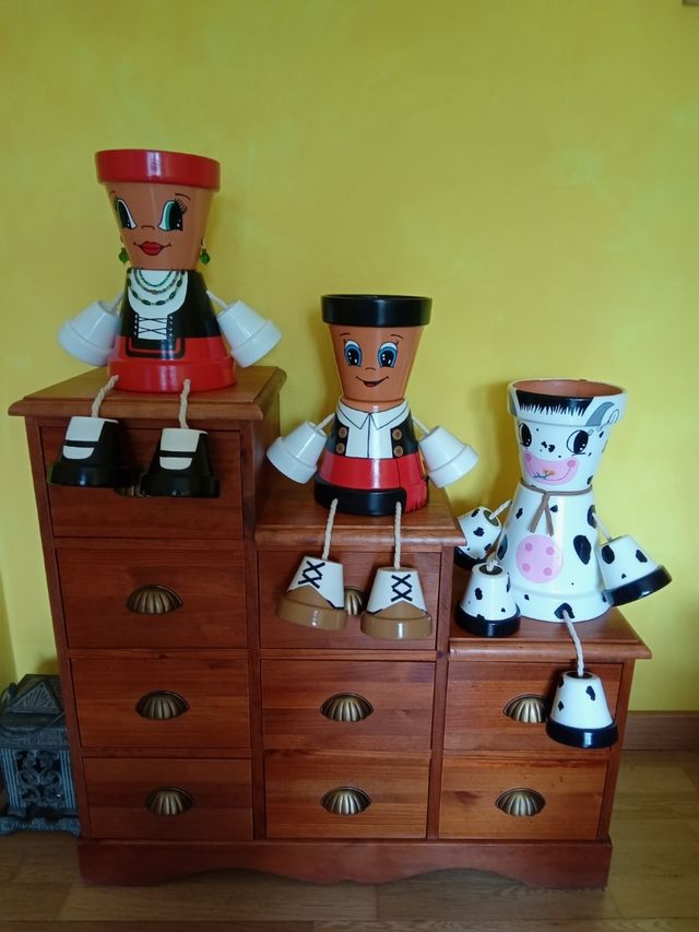 Regalo perfecto, macetero hecho a mano