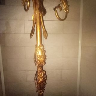 preciosa lámpara de pie vintaje