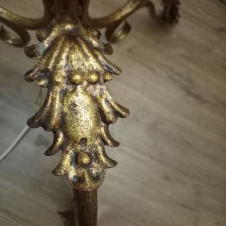 preciosa lámpara de pie vintaje