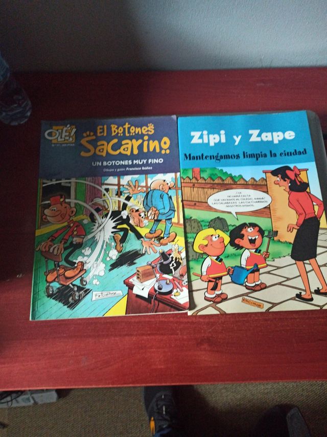 botones sacarino y zipi zape