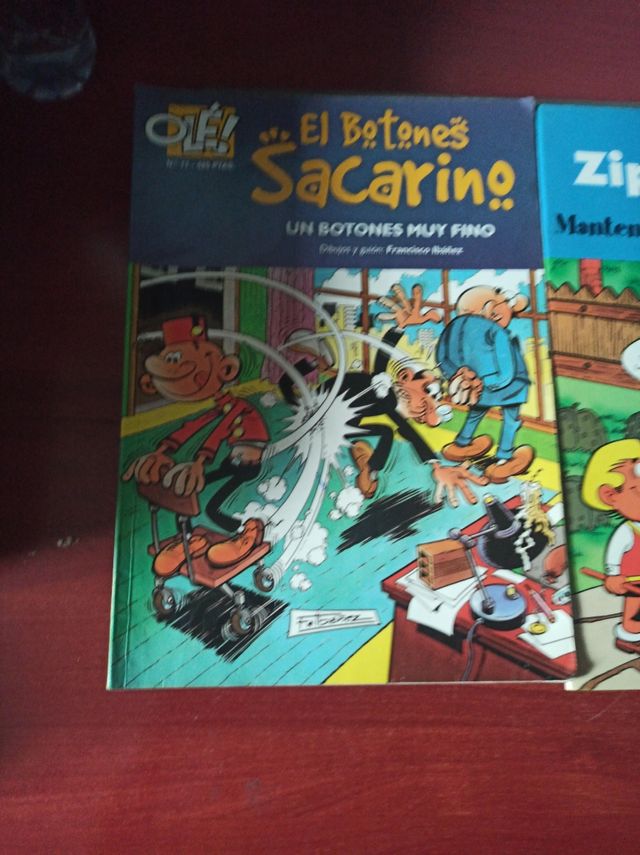 botones sacarino y zipi zape