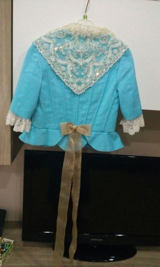 corpiño fallera sin manteletas niña 7-8años