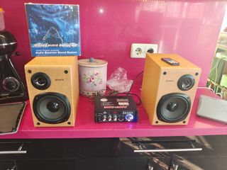 Equipo de Música Bluetooth, 80 w. (40*2)