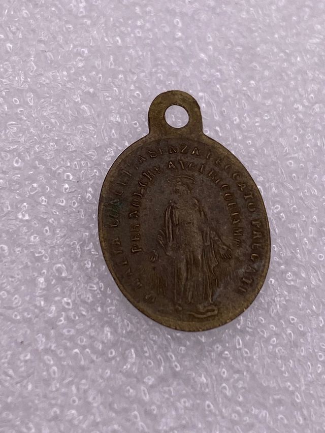 Medaglietta sacra vintage