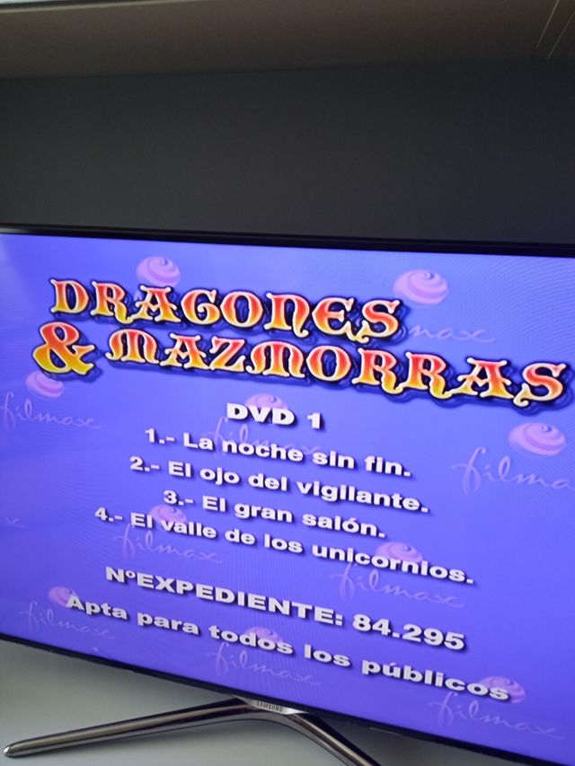 Dragones y mazmorras vol 1 dvd