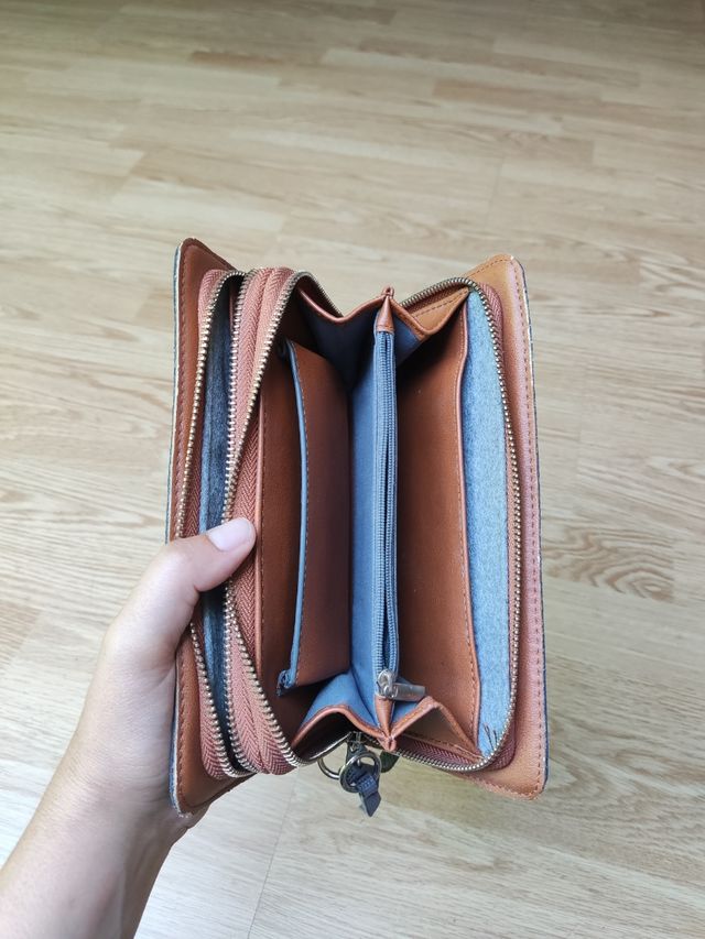 Carteira/porta moedas, notas e cartões Parfois