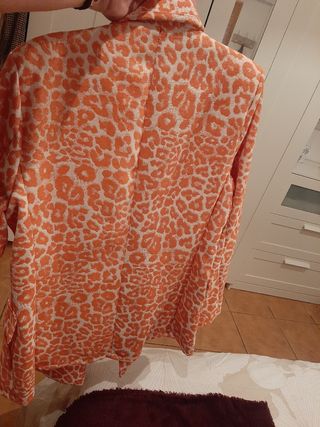 Blazer leopardo Naranja