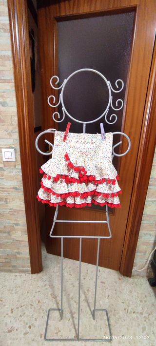 falda rociera pará un añito