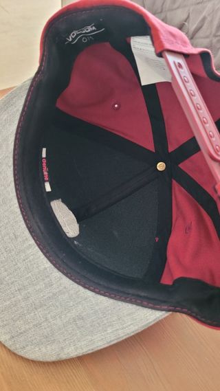 volcom cappello snapback uomo donna unisex red