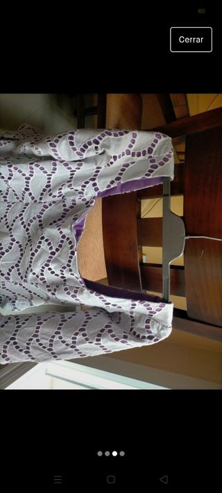 Camisa de flamenca de mujer.