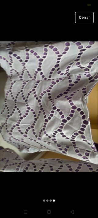 Camisa de flamenca de mujer.