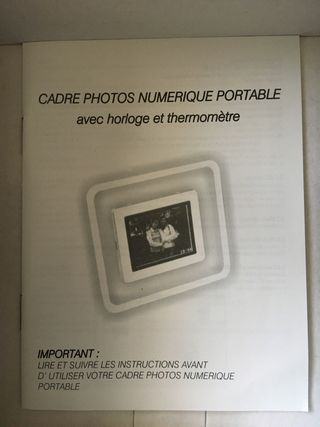 ❤️Mini display digitale per foto+telefono da tavolo