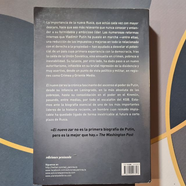 El nuevo Zar. Ascenso y reinado de Vladimir Putin.