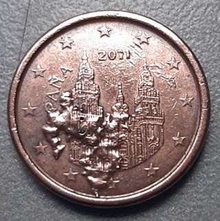 Moneda 1 Céntimo España 2011