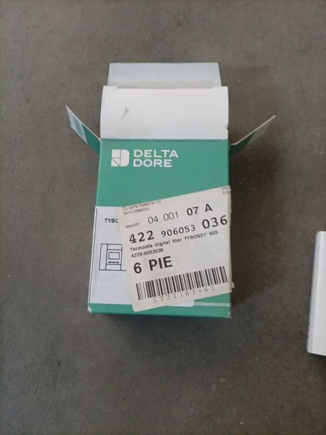 Termostato frio-calor suelo radiante-refrescante