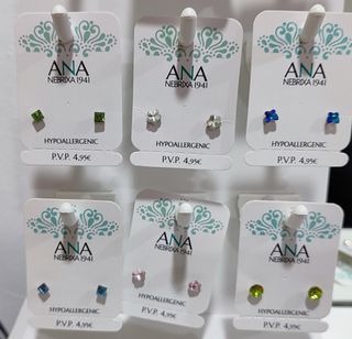 pendientes hipoalergénicos