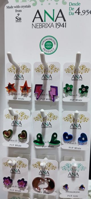 pendientes hipoalergénicos