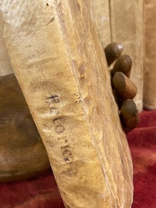 Libro antiguo pergamino. Elementos retórica, 1781