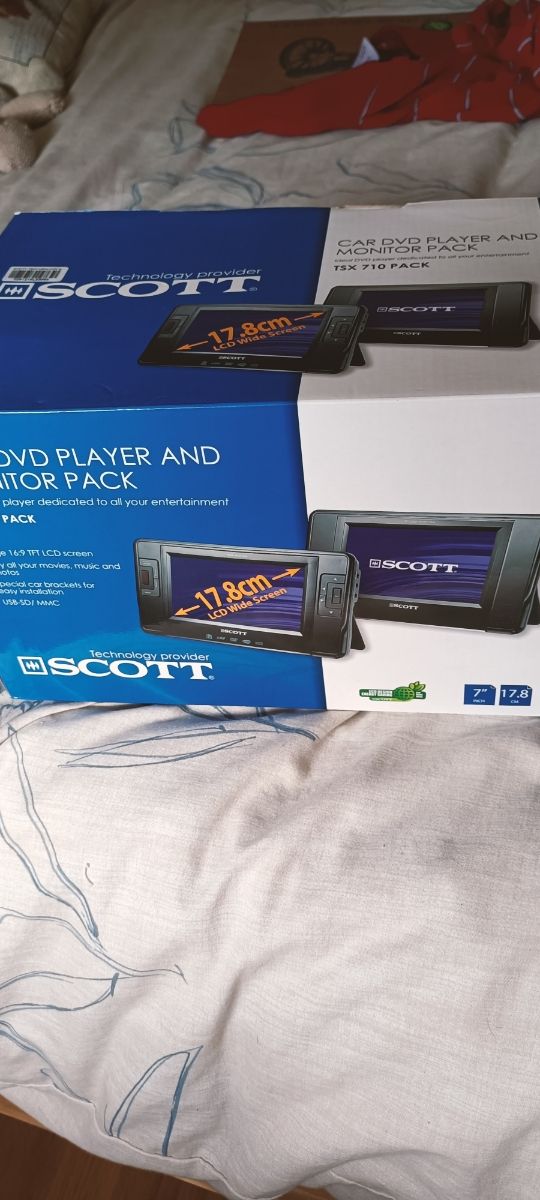 DVD coche marca Scott 7 pulgadas