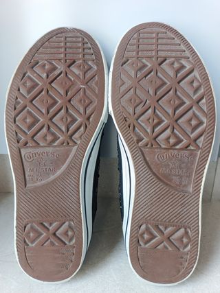 Converse negras lentejuelas 