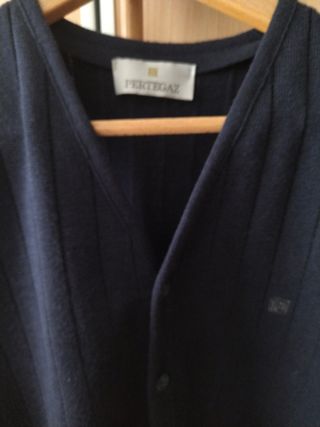 Camisa. Talla 41 . Azul marino . 
