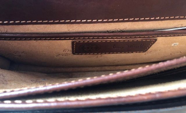 Borsa pochette uomo in vera pelle