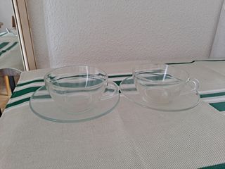 Servicio café té cristal