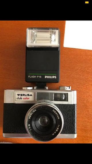 Cámara de fotos WERLISA con flash