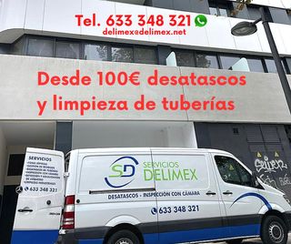 Desatasco de tuberías y vaciado fosa séptica