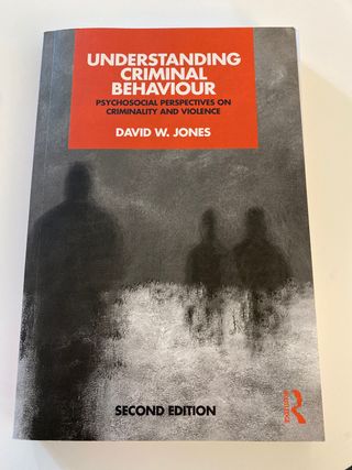 Understanding criminal behaviour. Criminalidad