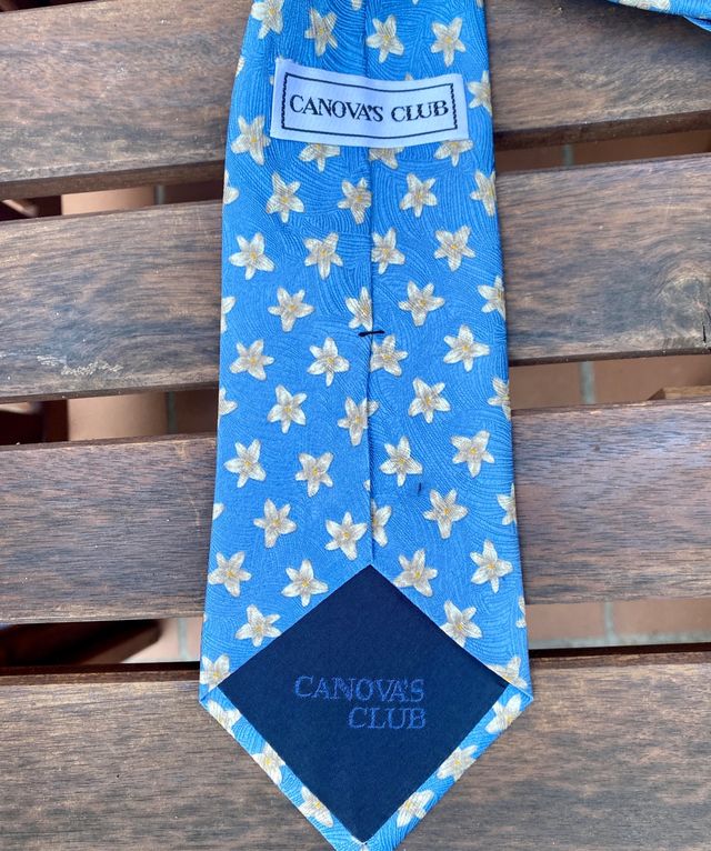 Corbata 100% seda natural - Canova's Club