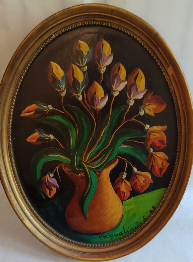 Dipinto a olio di Eo Pasqualini