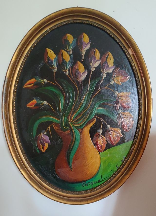 Dipinto a olio di Eo Pasqualini