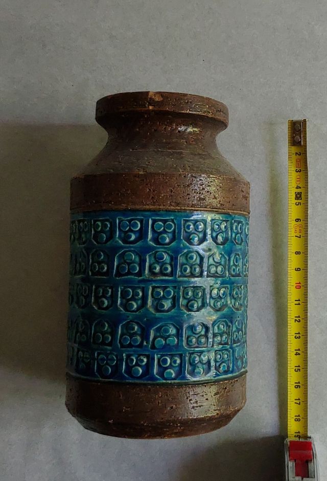 Vaso d'arte anni '60 numerato