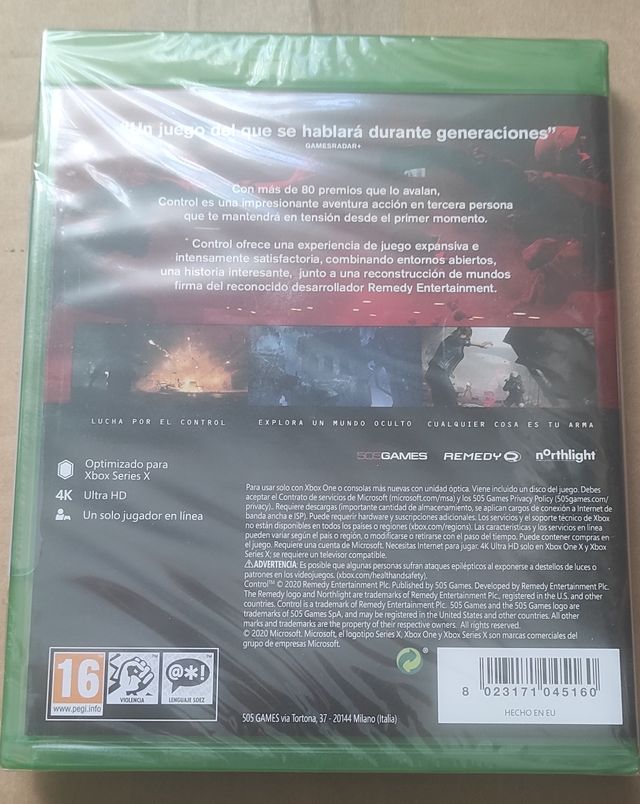 control ultimate edition xbox one