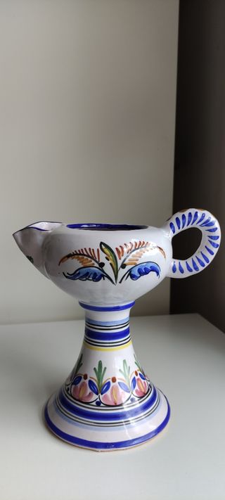 Conjunto de Jarrón y candelabros