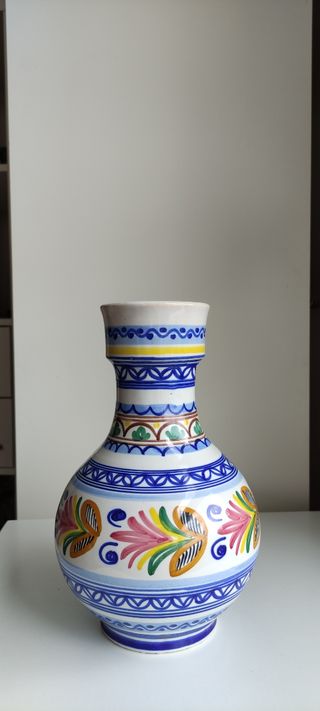 Conjunto de Jarrón y candelabros