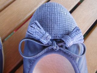 Zapato bailarina azul marino talla 39