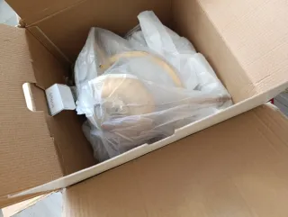 Lampara opalina verde