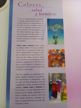Colores, salud y bienestar
