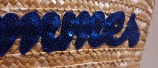 BOLSO CAPAZO paja PLAYA PISCINA lote niña