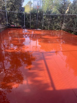 Hormigon impreso y pulido