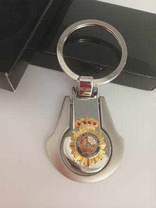 Llavero policía nacional